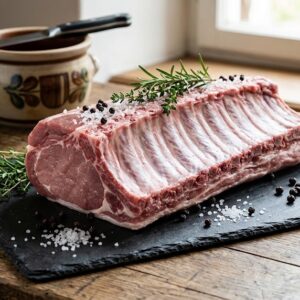 Wildschwein, Rücken am Knochen