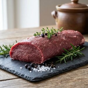Wildschwein, Rücken ohne Knochen (Lachs)