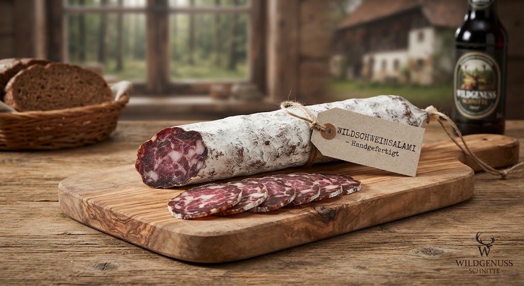 Wildschwein Salami natur ca 190-200g