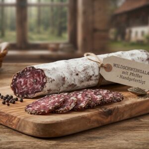 Wildschwein Salami Pfeffer ca. 190-200g